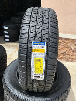 P275/60R20 - Brand New - Goodyear Wrangler SR-A P275/60R20 Tires – Set of 4