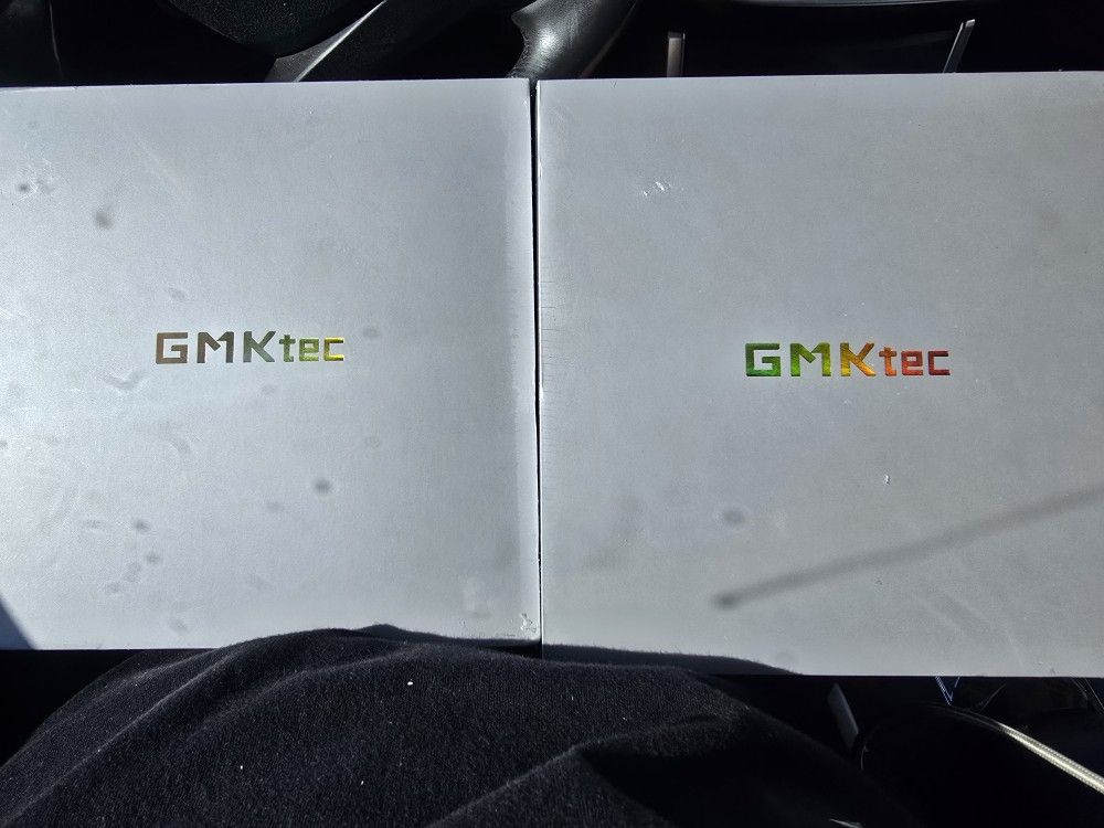 2 New Sealed Nucbox Gmktec M7 Pro 32+2TB Computers