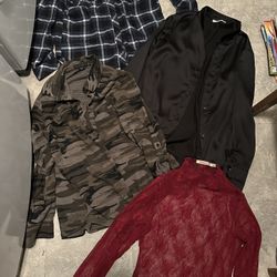 Women’s Bundle Long Sleeve Size Small Shirts 