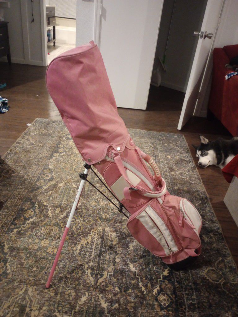 Lynx Golf Clubs And Bag
