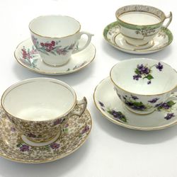 Phoenix And Clarence Bone China Cup And Saucer Set