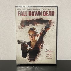 Fall Down Dead DVD Movie NEW SEALED Horror Christmas Dominique Swain 2011