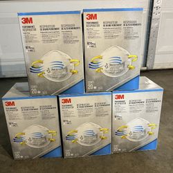 3M N95 Mask 20ct X 5boxes