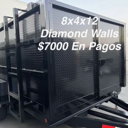 New 8x4x12 Hydraulic Dump Trailer 2026