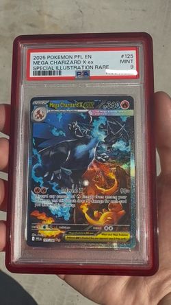 PSA 9 Mega Charizard X ex Special Illustration Rare