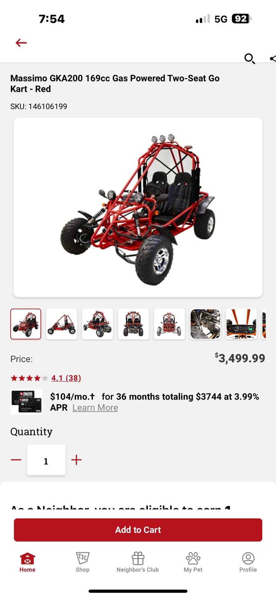 For Sale Brand New From Tractor Supply