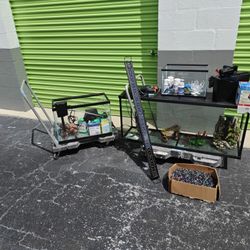 Fish tank aquarium Full Set Up 