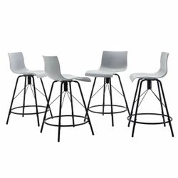 Unopened Swivel Counter Stool (Set Of 4)