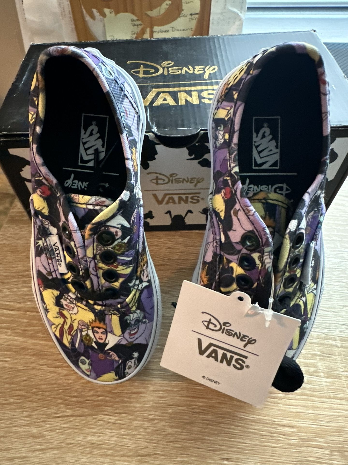 NEW Disney VANS Youth Size 11