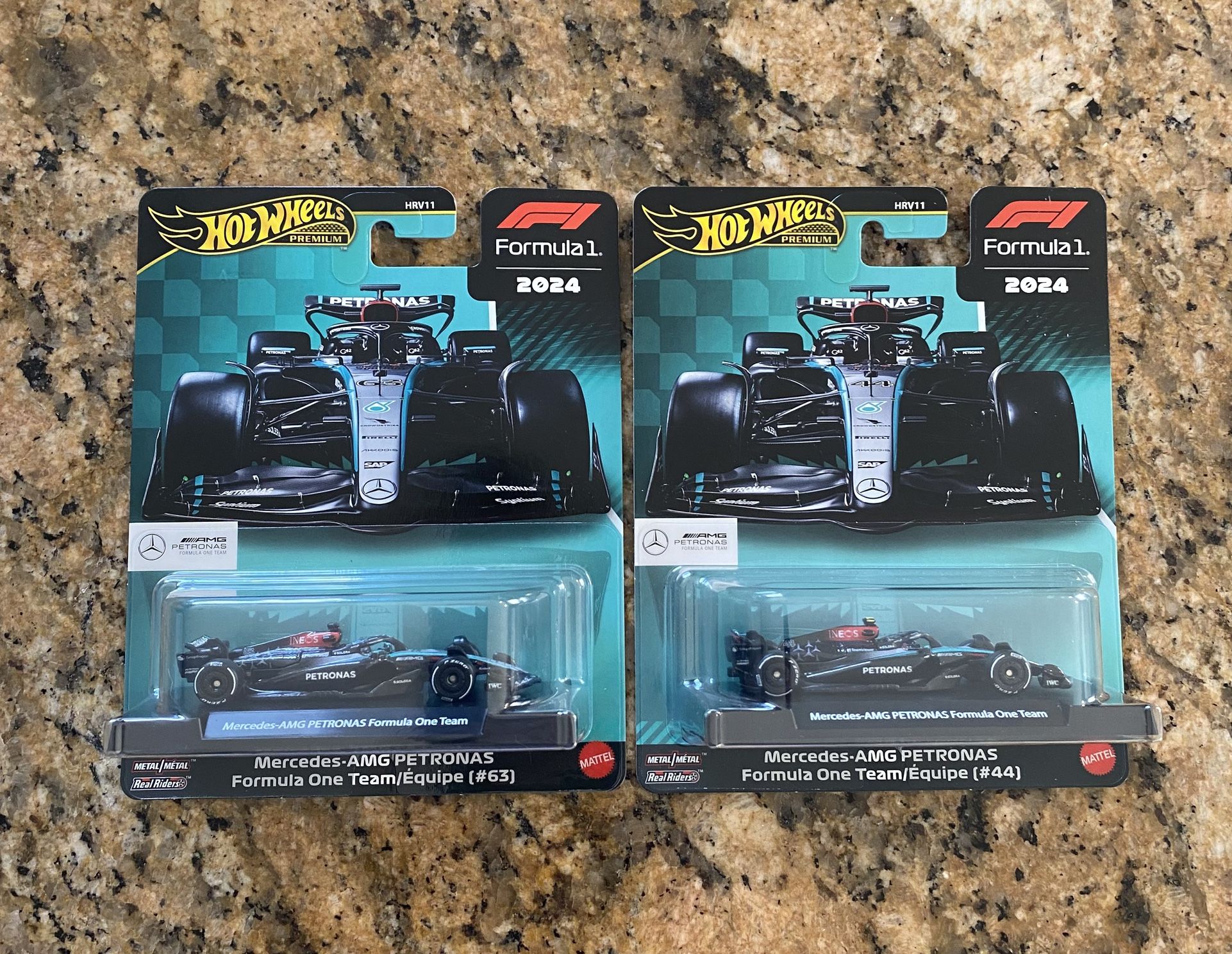 Hot Wheels Premiums F1 Mercedes-AMG Petronas