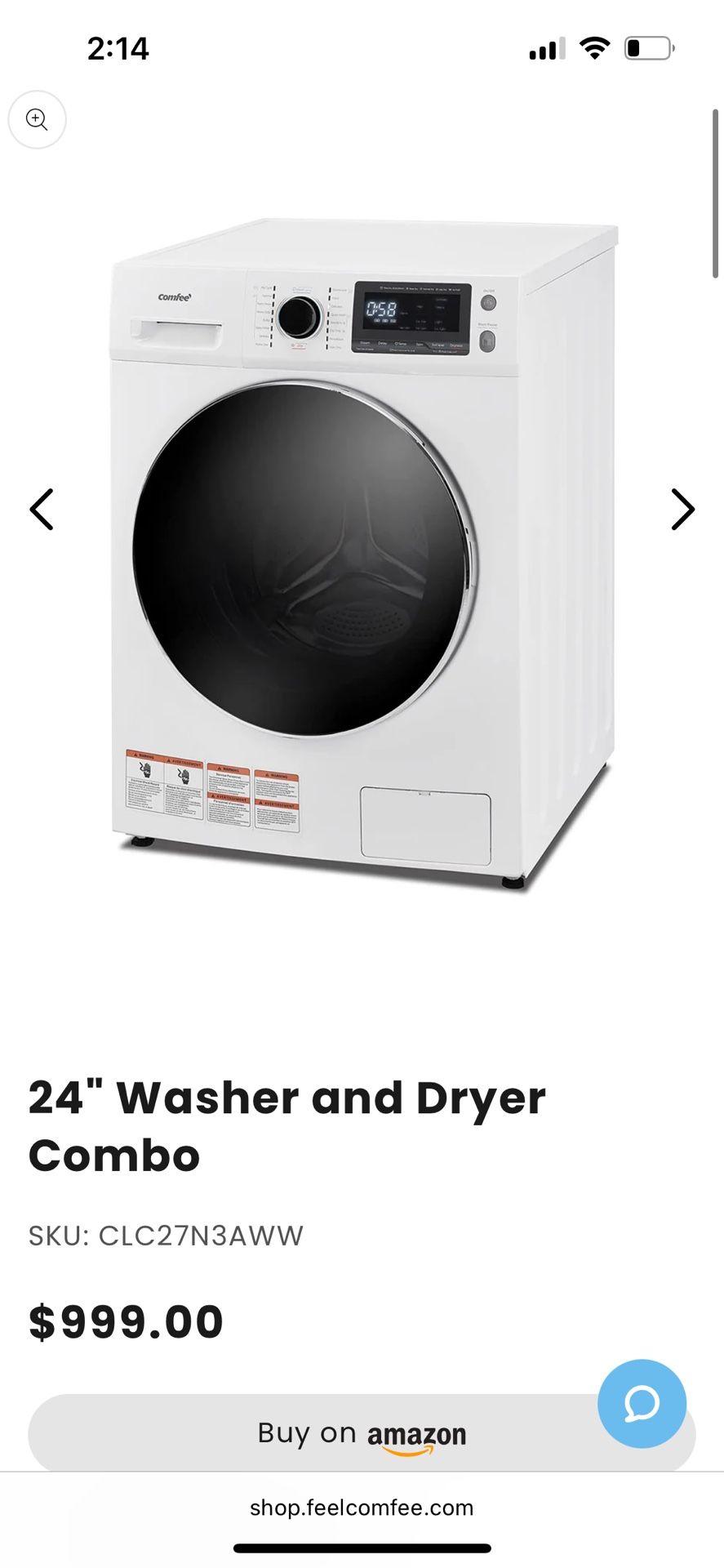 Washer And Dryer
