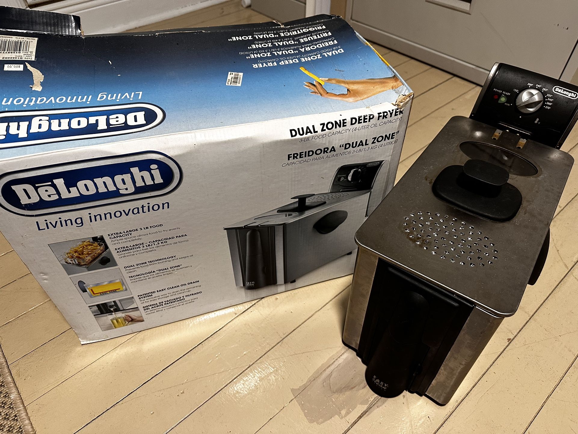DeLonghi Dual Zone Deep Fryer for Sale in Miami, FL OfferUp