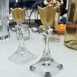 Crystal Candle Holders