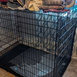 XL Heavy Duty Double Door Dog Crate 