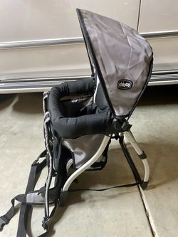 Chico SmartSupport Aluminum Frame Backpack Carrier, Lightweight Baby Backpack Carrier | Grey - Old Model