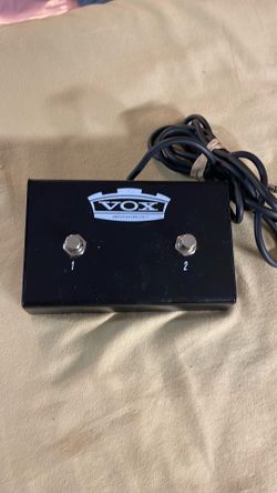 Vox dual footswitch guitar Amplifier petal