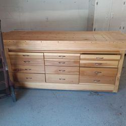 Wood Tool Table