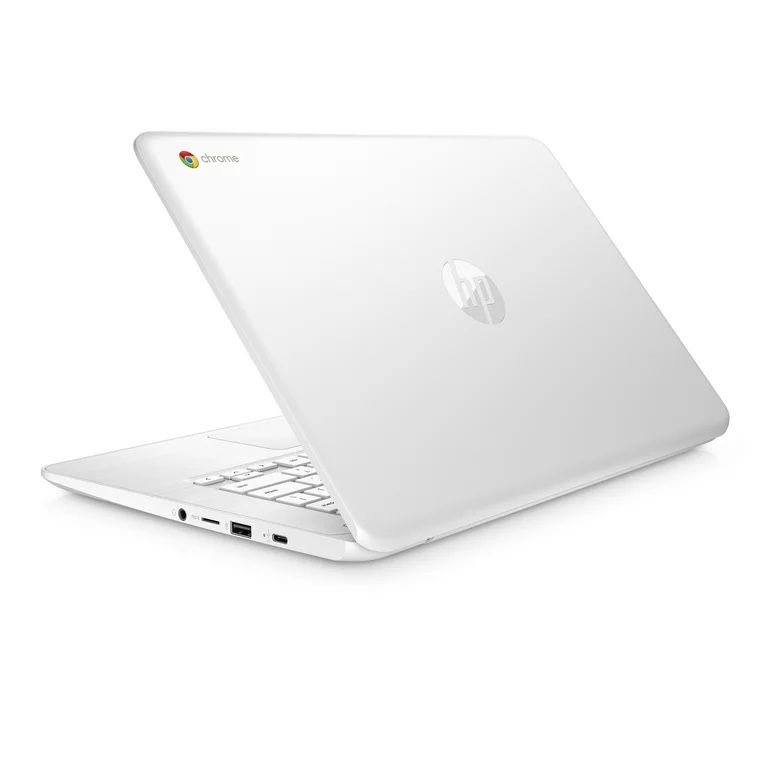 Snow White HP Chrome Laptop 14