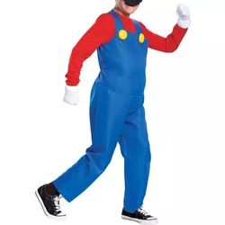 Súper Mario Costume With Cushion On The Tummy 7/8 
