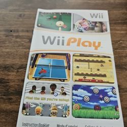 Wii Play Complete In Box (Nintendo Wii, 2007)