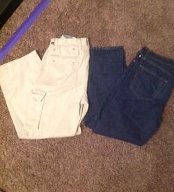 2 pairs of Name Brand Men's pants