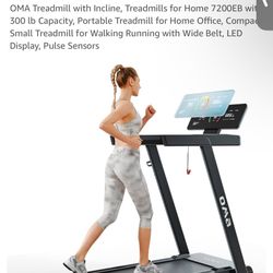 OMA Treadmill with Incline,