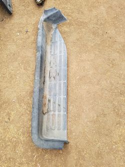 Chevy Express sliding door plastic trim insert