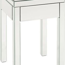 Set Of Two Mirrored Nightstand Or Side Table