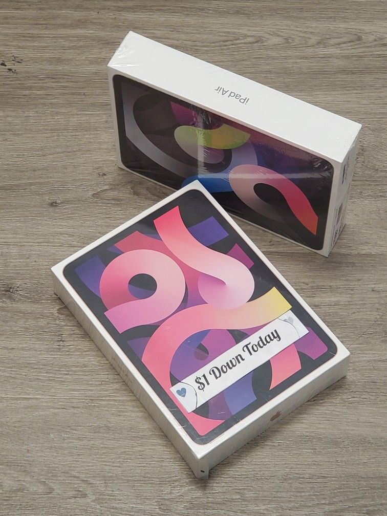 Apple iPad Air 4 Brand New - $1 DOWN TODAY, NO CREDIT NEEDED