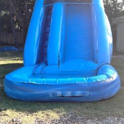 Water Slide W/Pool