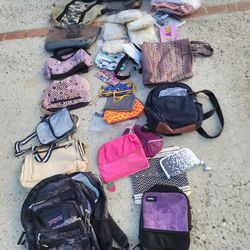Purses Bags Backpacks Cell Phone Laptop Cases 5 For $1 in Van Nuys!!