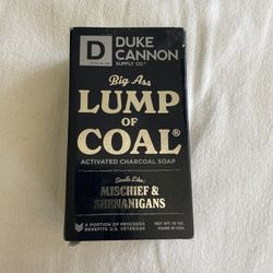 Duke Cannon Big Ass Lump Of Coal Charcoal Soap