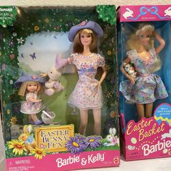 Easter Bunny Fun Barbie And Easter Basket Barbie 