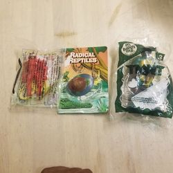 Happy meal 2007, 2001 Arby's Raphael Radical Reptiles,2007 the fairly odd parents