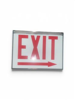 REAL “EXIT” SIGN