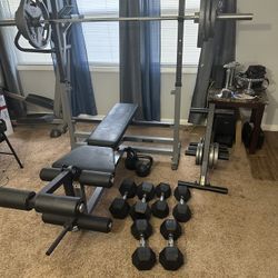 Bench And Weights 