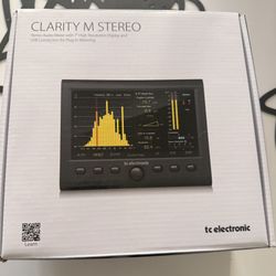 TC Electronic Clarity M Stereo Loudness Meter