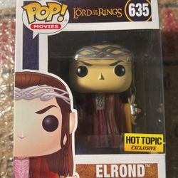 Funko Pop Lord Of The Rings - Elrond 635 - Hot Topic Exclusive