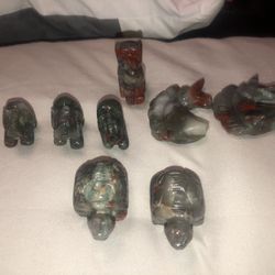 Blood Stone  & Moon stone 