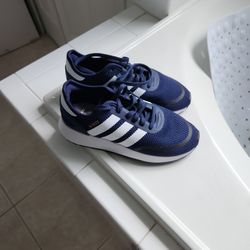 New Boys Adidas School Navy Sneaker Tennis Shoe