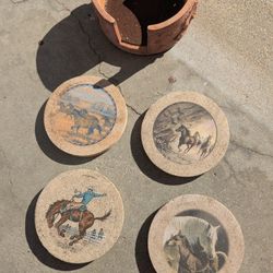 Western Themed Coaster Set 