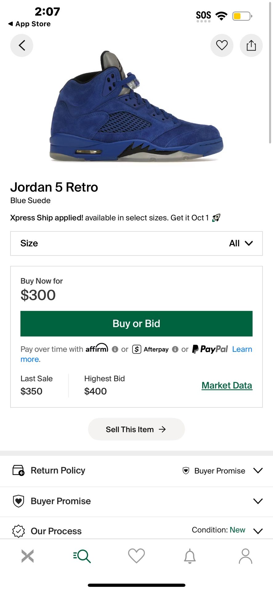 Air jordan 5 retro blue suede