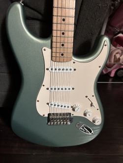 Fender Standard Stratocaster HSS Agave Blue Strat Guitar for Sale in San  Fernando, CA - OfferUp