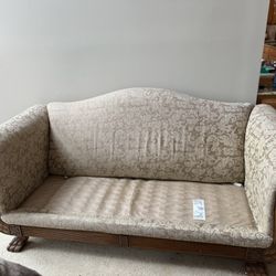 Traditional Sofa, No Cushions