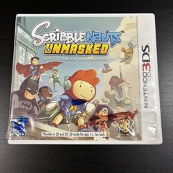 Case & Manual Only - Scribblenauts Unmasked A DC Comics Adventure for Nintendo 3DS (2013)