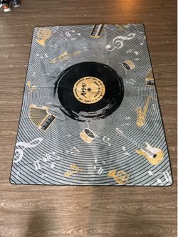 5’ × 7’ Music-Themed Rug