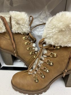 Tan boots by Guess New in Box