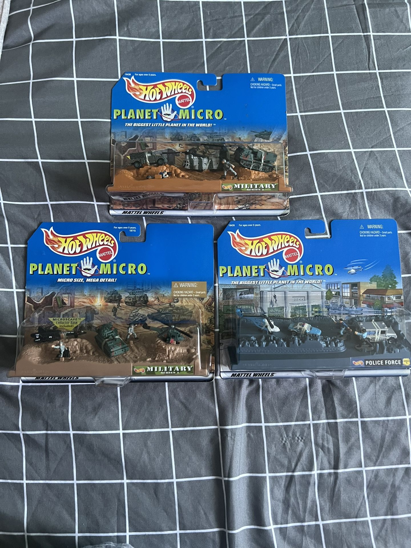 New Hot Wheels Micro 3 Sets