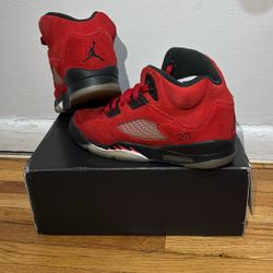 Air Jordan 5 Retro GS “Ragging Bull Red”