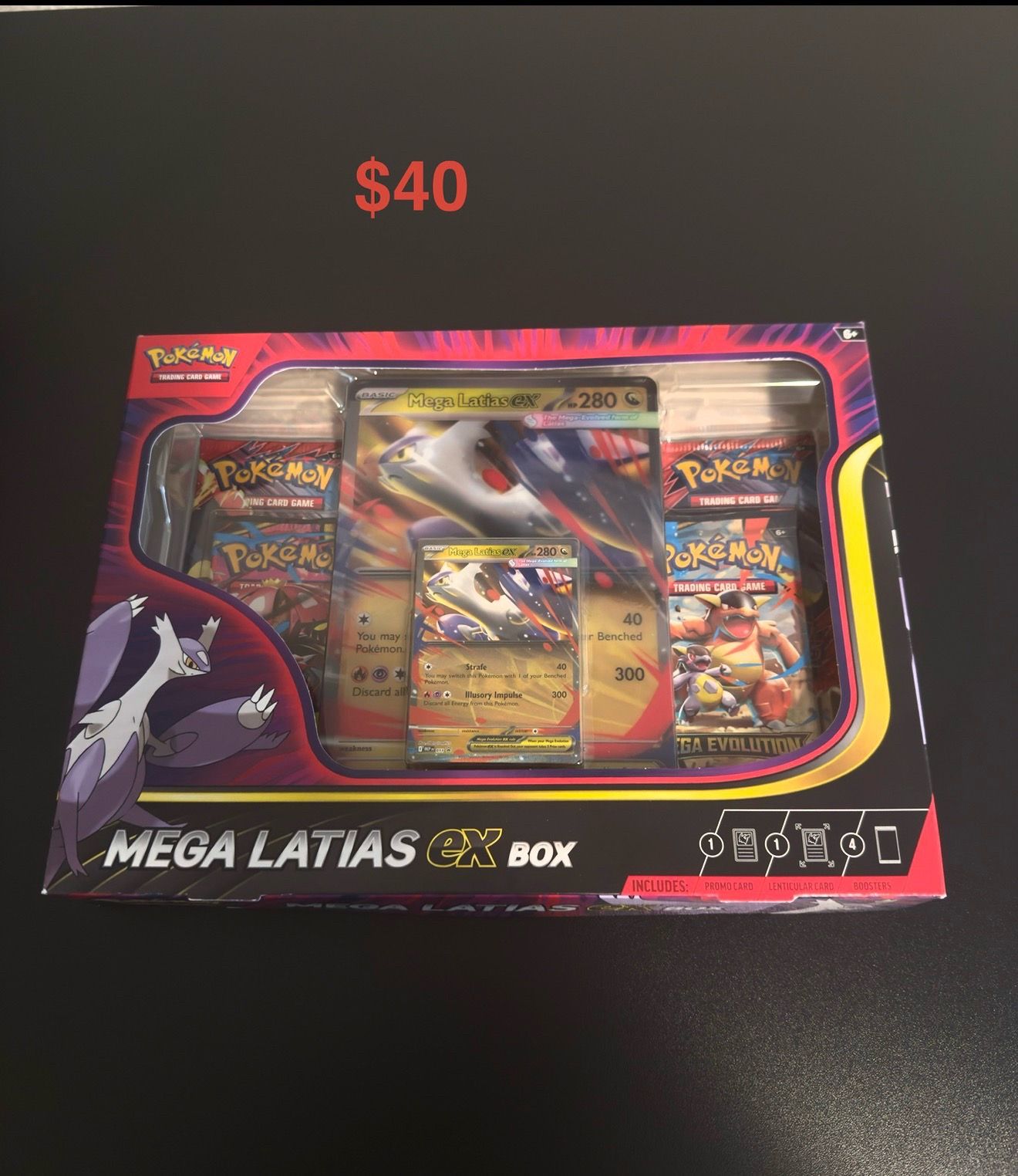 Pokemon MEGA LATIAS OX BOX